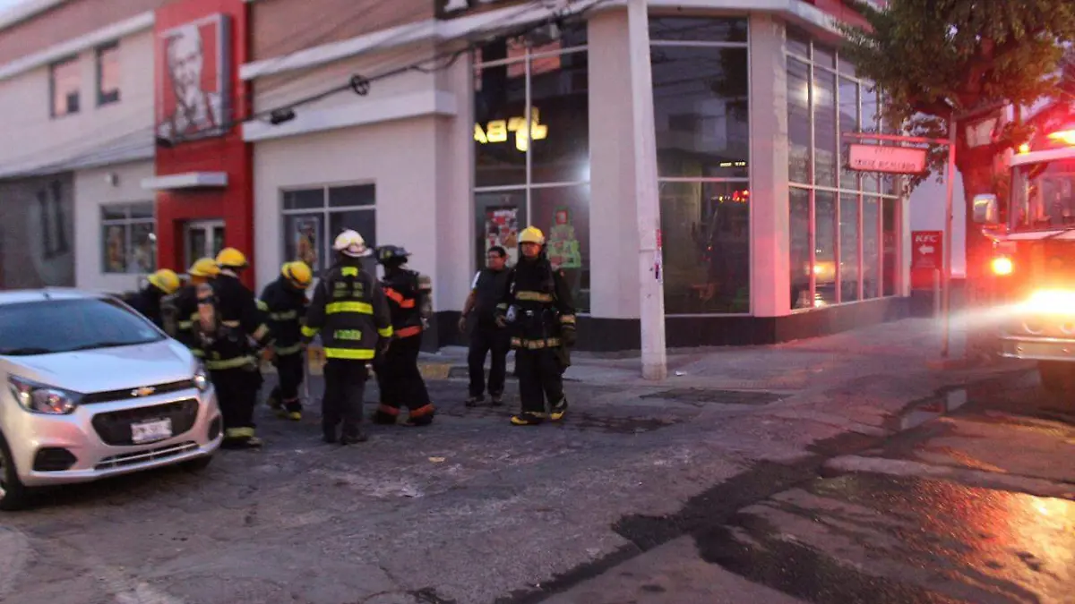 incendio KFC